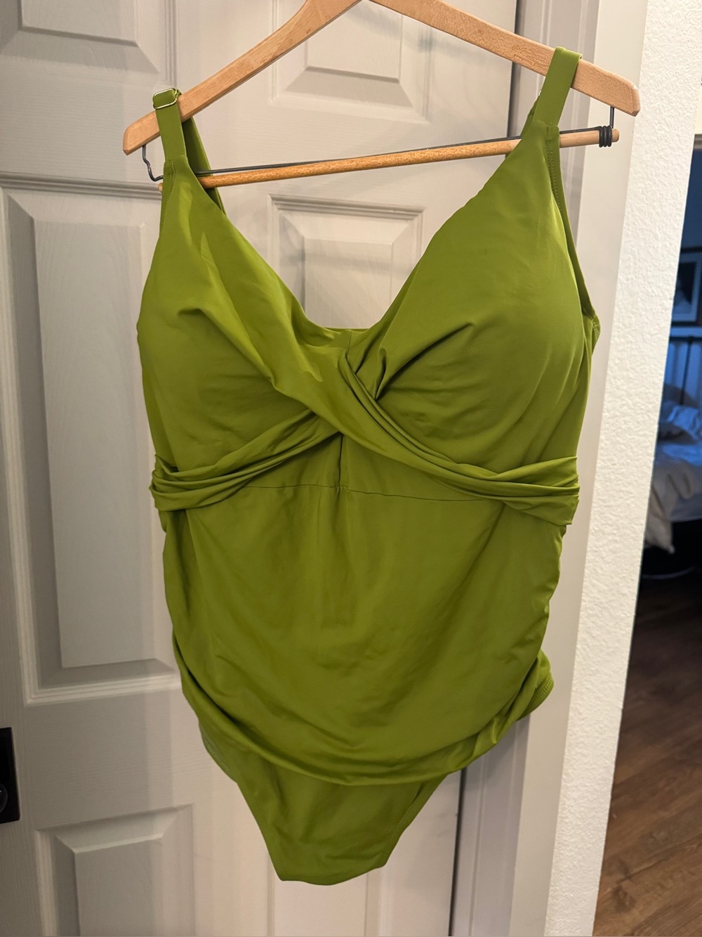 Catalina is plus size 3x one piece swimsuit with under wire and padding roughed